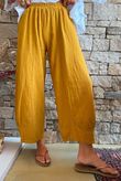 Santos Cushion Cotton Quirky Pant Tumeric?